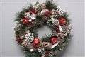 apple and pineneedle wreath large